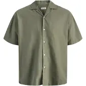 Jack & Jones Ebreeze Linen Blend Resort Lyhythihainen Paita