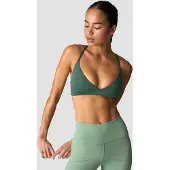 ICANIWILL Nimble Twist Sports Bra Moss