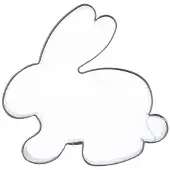 Orion Teräksinen pupu keksileikkuri 65 cm