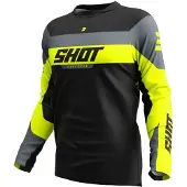 Shot Race Gear Devo League Pitkähihainen Trikoo