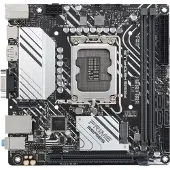 Asus PRIME H610I-PLUS-CSM, Intel, LGA 1700, Intel Celeron, Intel Core i3, Intel Core i5, Intel Core i7, Intel Core i9,..., DDR5-SDRAM, 96 GB (90MB1GB0-M0EAYC)