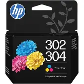 HP 302 mustekasetti (kolmiväri)