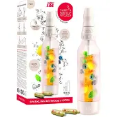 Isi Twist'n Sparkle Virtuoso hiilihapotuslaite aloituspakkaus, ivory
