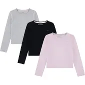 Abercrombie & Fitch Puserot - 3 kpl - Teline Vaaleanpunainen/Mus - - 9-10 v (134-140) - Puserot