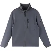 Reima Kids' Fleece Sweater Iisisti Soft Black Välikerrospuserot 134