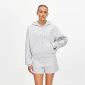 Röhnisch Base Sweat Full Zip Hoodie - Grey - S