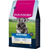Eukanuba 2x3kg Mature Small Breed kana koiran kuivaruoka