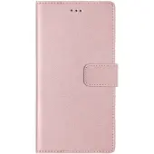 Enjoy Samsung Galaxy A12 (ruusukulta) Booklet Case Slim