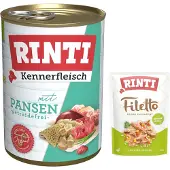 Rinti 24x400g Kennerfleisch pötsi koiran märkäruoka