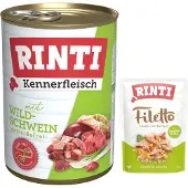 Rinti 6x400g villisika -koiranruoka
