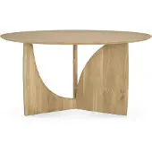 Ethnicraft Geometric ruokapöytä Ø150 cm tammi