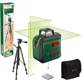 Bosch Koti ja Puutarha AdvancedLevel 360 Setti Ristikko Laseri Paitsi (max.): 24 m