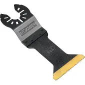 DeWalt , DT20702-QZ, 44 x 55 mm titaani oskilloiva monitoimiterä