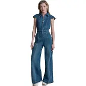DKNY Dw2300008 Wide Leg Lyhythihainen Haalari