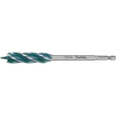 Makita Spiraalinen poranterä puulle E-26652; 1/4''; 16x165 mm