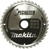 Makita Katkaisuterä puulle Specialized TCT; 190x30 mm; Z44; 23°