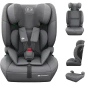 Kinderkraft Lasten turvaistuin Comfort Up 2 Plus, harmaa, 76–150 cm