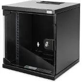 Digitus 254 MM (10") 6U WALL MOUNTING CABINET 330X312X300 MM, COLOR BLACK (RAL 9005) (DN-10-06U-B)