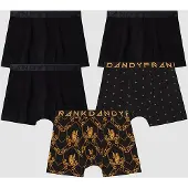 Frank dandy Bokserit 5 pack Musta
