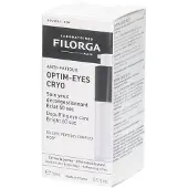 FILORGA OPTIM-EYES CRYO kirkastava silmänympärysvoide turvotusta ja tummia silmänalusia vastaan 15 ml