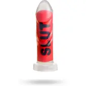 Vuxen Slut Silicone Dildo 18,5 cm