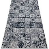 Rugsx HEOS 78586 PATCHWORK -matto, kerma/sininen