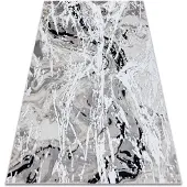 Rugsx Alfombra GLOSS moderno 8488 37 Abstracción elegante, glamour beige / gris 240x330 cm