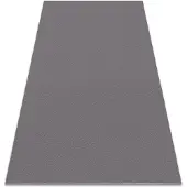 Rugsx Alfombra de lavado moderna LINDO gris, antideslizante, peluda 120x170 cm