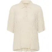 Culture Cukine Lace Tee - Cream - L