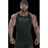 Gasp Ribbed T-Back, Black S