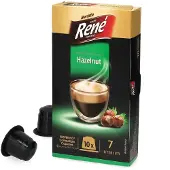 Chef Rene | Hasselpähkinä - 10 kapselia nespresso-koneisiin