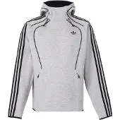 Adidas Originals Collegepaita 'Spacer Teamgeist 26' kivenharmaa / musta