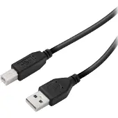 Vivanco USB-A TO USB-B CABLE USB-B/USB-A, MALE-MALE, 3M, BLACK