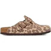 Birkenstock Boston Print Leve Leo Sandcastle - Beige - 37