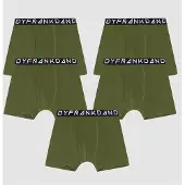 Frank dandy Bokserit 5 pack Vihreä