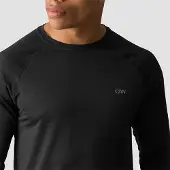 ICANIWILL Training Mesh Long Sleeve Black