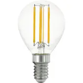 Eglo LED-lamppu P45 Mini ball 4W/827 470 lumen clear E14