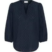 Kaffe Kabea Blouse - Navy - 40