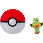 Jazwares POKEMON CLIP N GO GROOKEY POKE BALL W21
