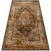 Rugsx Alfombra de lana SUPERIOR NURI color coñac 135x200 cm