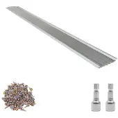 DUOKU Rännikouru 152,4 mm--Alumiiniseos suoja ruostumattomasta teräksestä valmistetulla mikroverkkolla