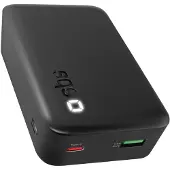 SBS POWERBANK 20000 MAH LED, 1XUSB-A AFC + 1XUSB-C PD20W, BLACK (TEBBCT20000PDLDK)