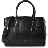 GUESS Sofia Käsilaukku Nahka 33 cm Musta