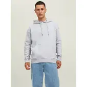 Jack & Jones Jjestar Basic Sweat Hood Noos - Grey - XL