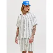 Jack & Jones Coba Striped Resort Lyhythihainen Paita