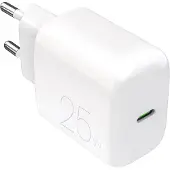 Puro Daily Prolite 25W USB-C Power Delivery Charger - White