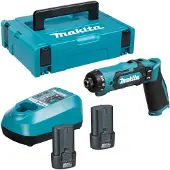 Makita Ruuvinväännin DF012DSJ; 7,2 V; 2x1,5 Ah akku