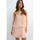 Gina Tricot Mini Dress - Pink - XS