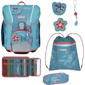 Scout Micro Koulureppu-setti 7-osainen Sininen