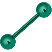 Wildcat Dark Green Anodised -lävistyskoru - 1,6 mm, 25,0 mm, 5,0 mm, Hell-Grün